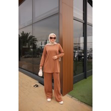 MİMİ LUXURY WEAR Kadın Eşofman Takımı Ikili Takımı Taş Detayı 526