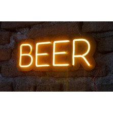 Beer Neon Ledli Duvar Aydınlatması