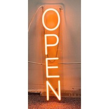 Açık Open Neon LED Tabela