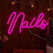 Tırnak, Nails LED Tabela