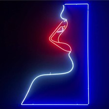 Kadın Tablo Neon LED