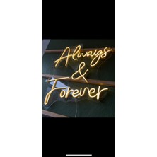 Always & Forever Tasarımlı Neon LED