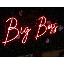 Big Boss Yazılı Neon LED 40X20