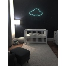 Neon LED Tabela Bulut Modeli Duvar Dekorasyon
