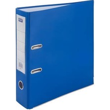 Kraf Büro Telgraf Klasörü, A5 Boyut, 2 Halkalı, Mavi