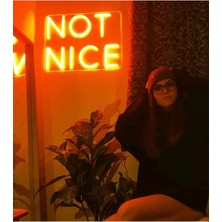 Not Nıce Neon LED Işık