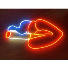 Dudak Neon Aydınlatma