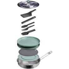 Stanley Wildfare Core Fry Pan Cookset | 8 Parça Set 10-12162-006