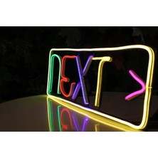 Neon Tabela Neon Dekoratif Duvar Aydınlatması Next