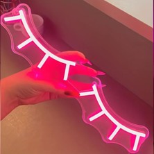 Kirpik Neon LED Tabela