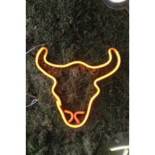 Neon Tabela Neon Dekoratif Duvar Aydınlatması Hayvan