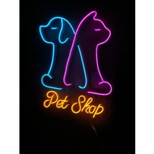 Pet Shop Yazılı Tabela