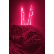 Kadin Bacaği Women Leg Neon Tabelasi