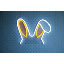 Tavşan Neon LED Tabela