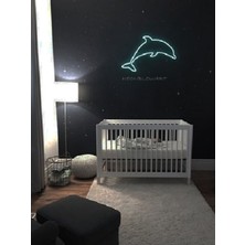 Neon LED Tabela Yunus Modeli Duvar Dekorasyon