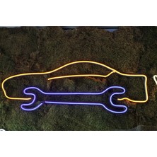 Neon Tabela Neon Dekoratif Duvar Aydınlatması Arabba