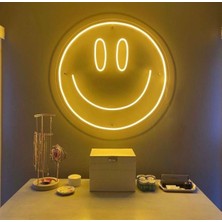 Gülen Emoji Neon LED