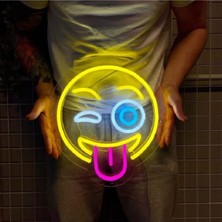 Dil Smile Neon LED Işık Gece Lambası