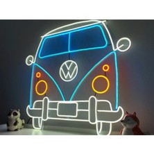 Neon LED Işık Gece Lambası Vw Bus
