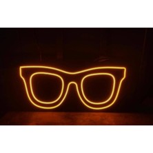 Neon LED Gözlük Gece Lambası