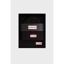 Hunter Jura Unisex Siyah Atkı & Bere Seti Unisex Siyah Atkı & Bere Seti Hxru0047251-Hb