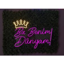 Bu Benim Dünyam Neon LED Yazı