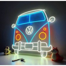 Volkswagen Nostalji Dekoratif Neon LED Aydınlatma