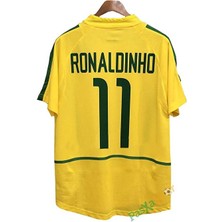 Alaturka Mix Nostalji Brezilya 2002 Dünya Kupası Finali Ronaldinho Iç Saha Retro Forması