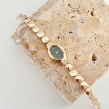 Vesce Atelier Milla Gold Saat Yeşil