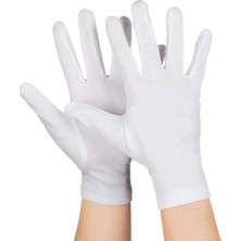 Ett Beyaz Renk Çocuk Boy Likralı Pandomim Eldiveni Dinç Store - 004982