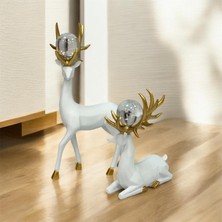 Şahane Home 2 Li Büyük Boy Geyik