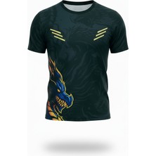 Rang Store Gym T-Shirt,forma Ufc Crypto Venum Tişort,ejderha Tasarım Forma -Futbol Forma-Antreman