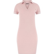 Guess Pepi 4g Dikişsiz Kadın Pembe Elbise V6RK02Z4692-F6ZY