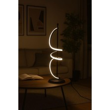 Avizem Ledli Abajur Serafina Siyah