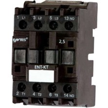 Entes ENT-KT-2,5-C10 Kompanzasyon Kontaktörü 400V 2,5 Kvar, M2150