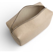 Los Caja Bej Büyük Makyaj Çantası