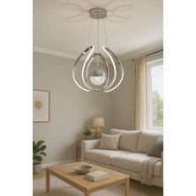 Avizem Ledli Avize Ahtapot Büyük 1 Top Krom