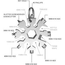 Ett Çok Amaçlı Kar Tanesi Tornavida Seti 18 In 1 Dinç Store - 004982
