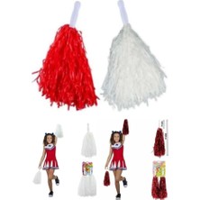 Ett Kırmızı Beyaz Gösteri Ponponu Dinç Store - 004982