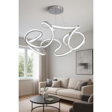 Avizem Ledli Avize Dron Büyük 3 Kanal Krom