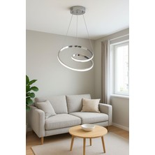 Avizem Ledli Avize Kaos 2 Li Büyük Krom