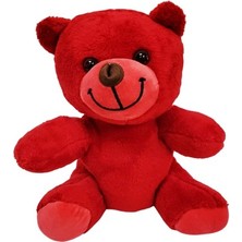 Ett Sevimli Kırmızı Oyuncak Peluş Ayıcık Dinç Store - 004982