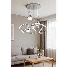 Avizem Ledlı Avize Dron Maxi 4 Top Krom