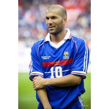 Alaturka Mix Fransa 98 Dünya Kupası Finali Zinedine Zidane Mavi Forması