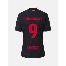 Alaturka Mix Barcelona Yeni Sezon 2024/25 Lewandowskı Deplasman Siyah Yetişkin Forması
