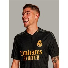 Alaturka Mix R. Mad.rid Federico Valverde 15 Yeni Sezon 2023/24 Deplasman Siyah Düğmeli Forması