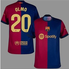 Alaturka Mix Barcelona Yeni Sezon 2024/25 Olmo Iç Saha Bordo Yetişkin Forması