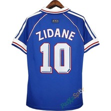 Alaturka Mix Nostalji Fransa 1998 Dünya Kupası Finali Zidane Retro Maç Forması