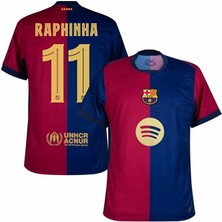 Alaturka Mix Barcelona Yeni Sezon 2024/25 Raphınha Iç Saha Bordo Yetişkin Forması