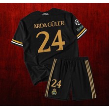 Alaturka Mix Siyah Özel Tasarım A.r.d.a Güler Çocuk Forması (Forma Şort Çorap)